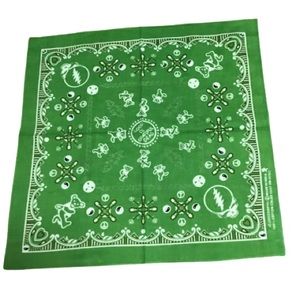 NWT Green good old Grateful Dead bandana